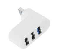 Hub USB sans Fil avec Plusieurs rallonges en ABS, de données Multi-Ports, hub de Transmission de Vitesse sans Fil pour Clavier PC pour