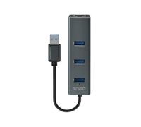 Savio Adaptateur LAN - Adaptateur Ethernet - Adaptateur réseau USB - Adaptateur LAN USB A - Adaptateur RJ45 - adaptateur USB C 3.1 - Adaptateur USB LAN - Adaptateur de câble LAN - USB A Ethernet -