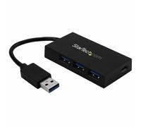 Startech.com hub usb 3.0 - 4 ports - usb a vers 3x usb-a 1x usb-c - co