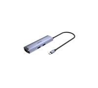 Hub usb type c 3.2 gen1 2 ports usb - usb-c - hdmi 4k30 - rj45 & pd 100w