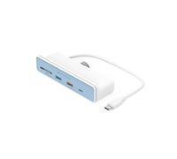 HYPER - HD34A8-6-in-1 Hub USB-C pour iMac 24" - 6 Ports (USB-C/USB-A/HDMI 4K)