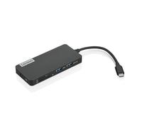 Hub USB Type C - Lenovo - GX90T77924 - 7-en-1 - Gris - USB