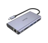 Hub USB - UNITEK - UHUB S7 - USB 3.2 Gen 1 Type-C - Aluminium - 100 W