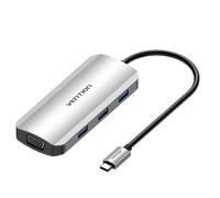 Hub USB Vention TOIHB 100 W Argenté
