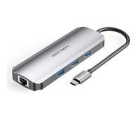 Hub USB Vention TOKHB 100 W Argenté