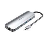 Hub USB Vention TOMHB 100 W argenté