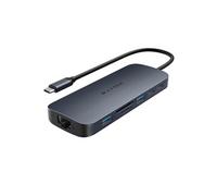 Targus Station d'accueil HyperDrive Next 10 – USB-C 3.2 Gen2, TB3/4, HDMI 4K60, PD 140W, RJ45