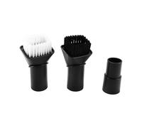HUBa Lot de 2 brosses à Poils Souples de Calibre 32 mm avec Adaptateur de 35 à 32 mm, Brosse d'aspirateur pour aspirateur WD2, WD3, WD4, WD5