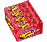 Hubba Bubba 348812 Hubba Bubba Erdbeere Kaugummis 20 Packs à 5 Stück