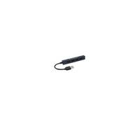 HUBBIES05B hub & concentrateur USB 2.0 480 Mbit/s Noir