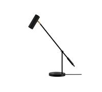Hubble Read Lampe à Poser avec Chargement sans Fil Noir