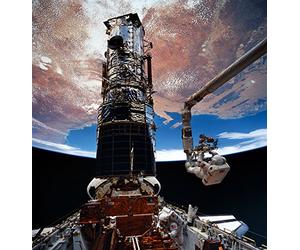 Hubble Telescope - Hoffman and Musgrave EVA5 - Medium - Semi Gloss Print