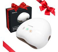 HuBDIC HubiCare Mini masseur de main portable avec massage individuel sans fil, chaleur et compression pour l'arthrite et le soulagement de l'engourdissement des doigts, niveaux mis à jour, cadeau