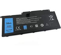 Hubei F7HVR G4YJM 062VNH T2T3J Batterie d'ordinateur Portable pour Dell Inspiron 17 7000 7737 7746 14 15 15r 5545 7537 14-7437(14.8V 58Wh)
