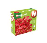 Hubelino 400369 Lot de 68 Briques de Toit Rouges compatibles avec de Grands Blocs de Construction d'autres Fabricants Fabriqué en Allemagne