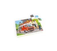 Hubelino Block Puzzle Fire Brigade, 35pcs.