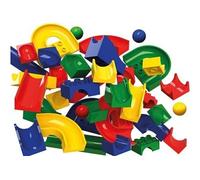 Hubelino piste en marbre: jeu d'éléments de piste 55 pièces Multicolore G