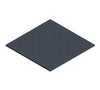 Hubelino plaque de base en marbre 26 x 26 cm noir Noir G