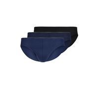 HUBER Brasil Slip lot de 3 bleu noir sélection bleu | XXL