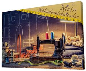 Huber de Maison Commerce Kölle Calendrier de l'Avent, Bunt, 50 x 35,5 x 4 cm