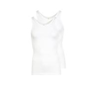 HUBER Débardeur - Maillot de corps, lot de 2 blanc | XL