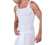 Huber Gilet pour Homme Tricot, Blanc (0500), XL