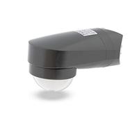 HUBER Motion 4, détecteur de Mouvement 360 °, très Sensible grâce à 3 capteurs et lentilles matricielles, Montage Mural et d'angle, Protection Contre Les éclaboussures IP54