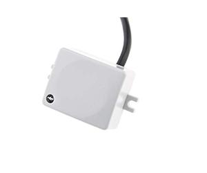 HUBER MOTION 59 HF, détecteur de mouvement 120 ° / 360 °, blanc, intégré, pour installation en intérieur, petit modèle, potentiomètre de réglage