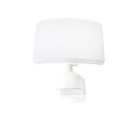 HUBER Projecteur LED blanc 30 W 3300 lm | Montage mural et d'angle, spot extérieur, projecteur de cour, IP65