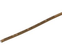 Huber+Suhner 12560279 Fil de câblage Radox® 155 1 x 6 mm² marron Marchandise vendue au mètre