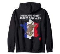 Hubert Commando Sousmarine Force Spéciale Militaire Française Sweat à Capuche