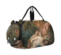 Hubert Robert Sac de voyage avec compartiment à chaussures pour fille Motif paysage, Francois Boucher imprime nu, Classique