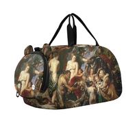 Hubert Robert Sac de voyage avec compartiment à chaussures pour fille Motif paysage, Peinture Rubens Minerve Peace Mars, Classique