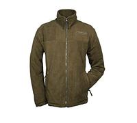 HUBERTUS Veste polaire pour homme - Vert olive - Modèle Rhön, Olive, 4XL grande taille