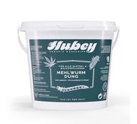 Hubey fumier de vers de farine excréments d'insectes, engrais naturel biologique Engrais universel et améliorateur de sol (1 Kg)