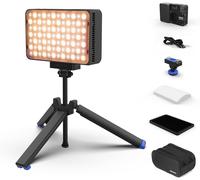 HUBI-Amaran Ace 25X Lumière Led Bi-Color - Kits,32W Lumière Vidéo On-Camera,2700K-6500K,6320 Lux @ 0,5M,Montage Magnétique,9 Effets Lumineux,Contrôle Via App Amaran Sans Fil - Charcoal
