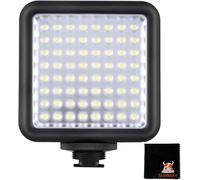 HUBI-Led64 Led Vidéo Lumière 64 Ampoules Led Utilisez 1000Lux Eclairage Lumière Continu Pour Mini Caméscope Appareil Photo Reflex Numérique Dvr