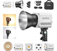 HUBI-Ml60Iibi 70W Studio Light Kit De Lumière Led Portable 11 Modes Fx Intégrés Contrôle App Cri¿96/Tlci¿97,2800K-5600K Luce Led Bicolore