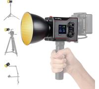 HUBI-Rc 60B Cob Video Light Avec 3400Mah Batterie Intégrée Et Charge Rapide Type-C Pd,Lumière Vidéo Cob Bicolore Portable,Lumière De Sortie Continue Rc 60B Lite Edition - 4518