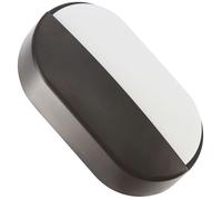 Hublot 14W - 1700 Lumens - IP65 - Finition Noir - Pour intérieur et extérieur