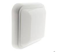 Hublot carré LED 15W 1050lm IP44 Blanc - Zenitech