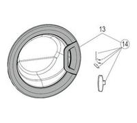Hublot Complet Hp/ar Wd Cromato Futura Pour Lave Linge Indesit - C00291605 G