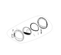 Hublot complet Sèche-linge 2979460100 BELLAVITA Sèche-linge 2979460100 BELLAVITA