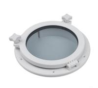 Hublot de fenêtre circulaire en verre pour bateau, yacht, décoration d'intérieur - 26 cm