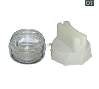 Hublot de lampe - EUROPART - Convient pour Bosch Siemens Neff 647309-Küppersbusch 502376 - Ø 68 mm Verre