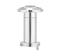 Hublot de porte 200 degrés Hublot de porte à large vue avec miroir de porte robuste Hublot de porte Hublot de porte pour portes (argent)