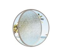 Hublot de Ventilation de Remplacement en Verre trempé Noir 60 cm, pivotant à 360°, en Alliage d'aluminium. Idéal pour Les Bateaux et Les Maisons.