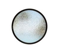 Hublot de Ventilation de Remplacement en Verre trempé Noir 60 cm, pivotant à 360°, en Alliage d'aluminium. Idéal pour Les Bateaux et Les Maisons.