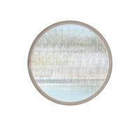 Hublot de Ventilation de Remplacement en Verre trempé Noir 60 cm, pivotant à 360°, en Alliage d'aluminium. Idéal pour Les Bateaux et Les Maisons.