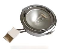 Hublot d'éclairage+lampe halogene 12v-20w-g4 pour hotte FAGOR - 3CFT-9RV - 3CFT-9RV1 - 3CFT-9SX - 3